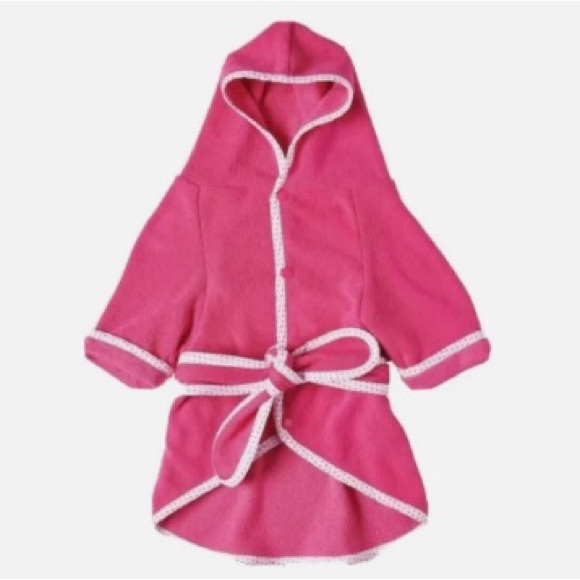 NWOT Heart to Tail Pet Bathrobe; size: L/XL - Picture 3 of 5